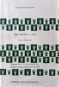 The Crystal Cave proof, Hodder pb, 13 July 1970